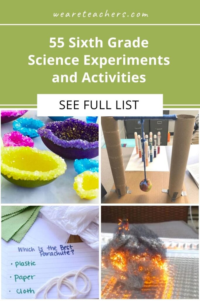 science fair project ideas for 6th grade girls