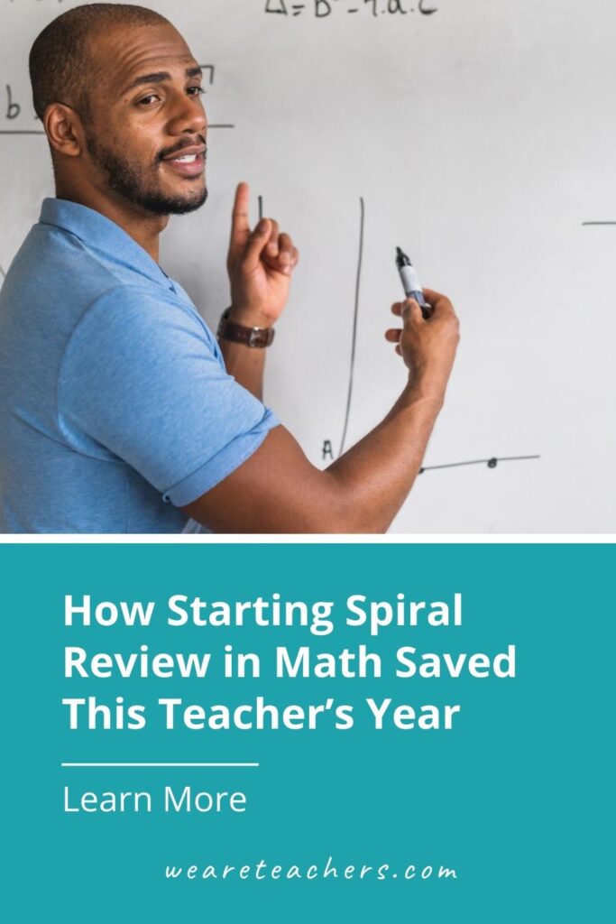 Spiral review in math: what is it? Why does it help? How do you start it? One teacher answers these questions and more.