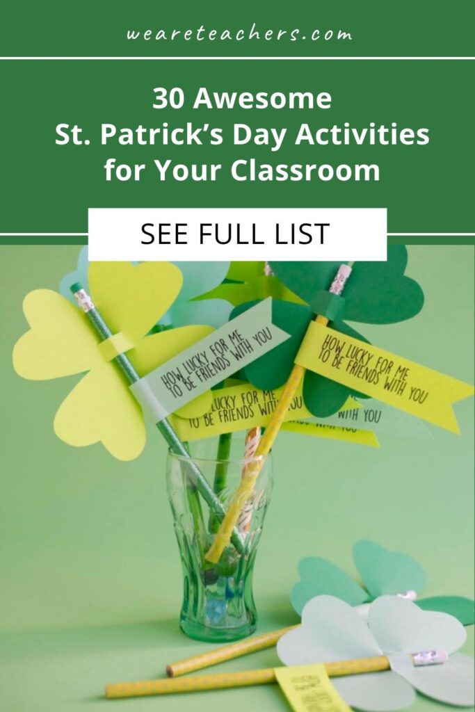 St. Patrick's Day Poster Set for the Classroom