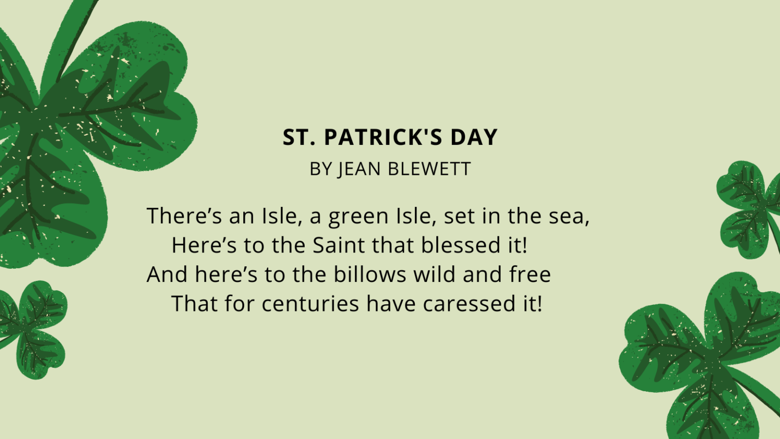 st-patrick-s-day-poems-for-kids-of-all-ages-and-grade-levels