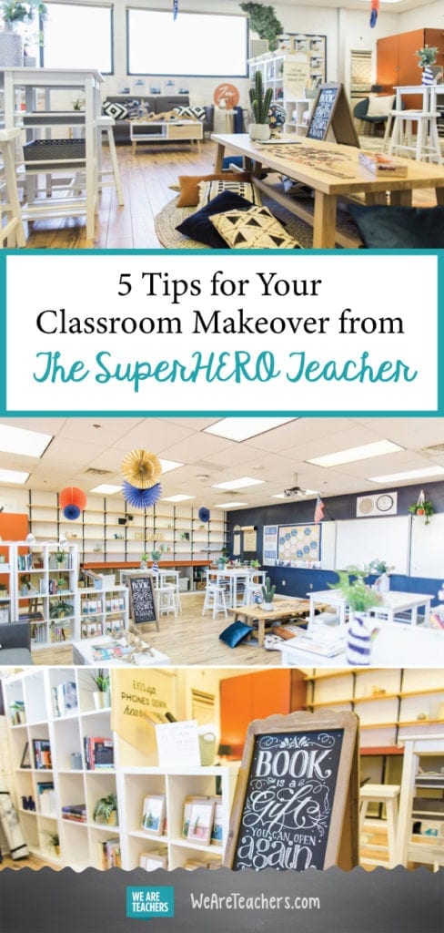 Classroom Makeover Tips from The SuperHERO Teacher