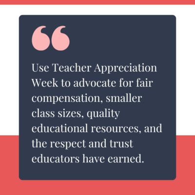 2024 Teacher Appreciation Week Celebration Ideas