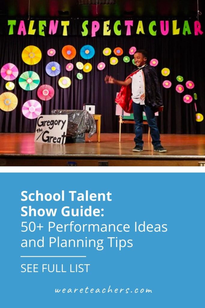 talent show ideas for kids