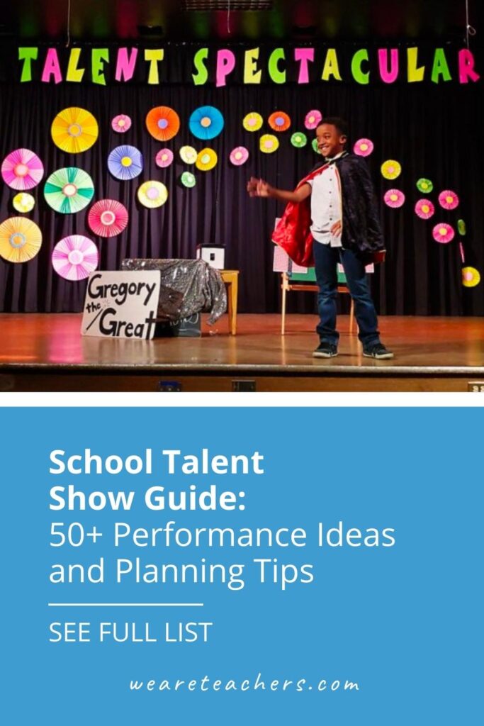 50 Unique School Talent Show Ideas Plus How To Tips And More