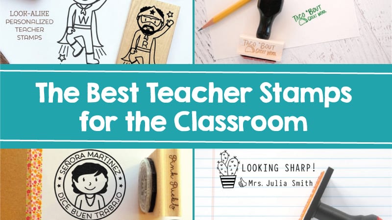 GREAT JOB! Smiley Star Teacher Stamp - Simply Stamps