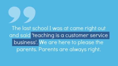 Teaching Isn't Customer Service--WeAreTeachers