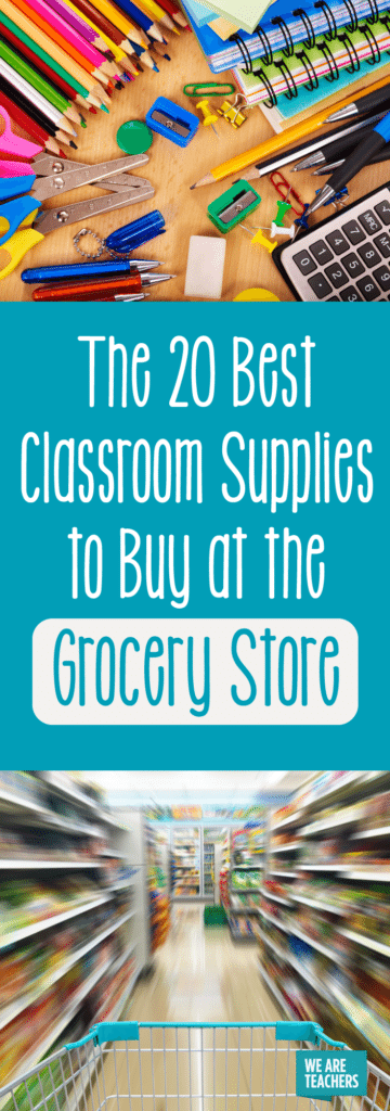 The 20 Best Classroom Supplies to Buy at the Grocery Store