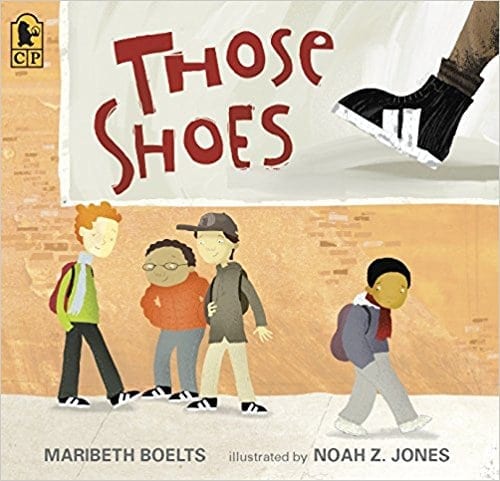 Those shoes book cover social skills books for kids 