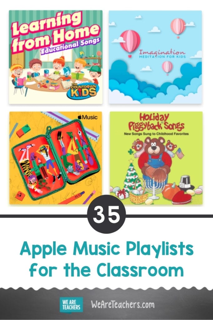 35 Apple Music Playlists for the Classroom as an example of fun last day of school activities