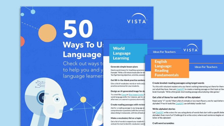 AI in the language classroom header