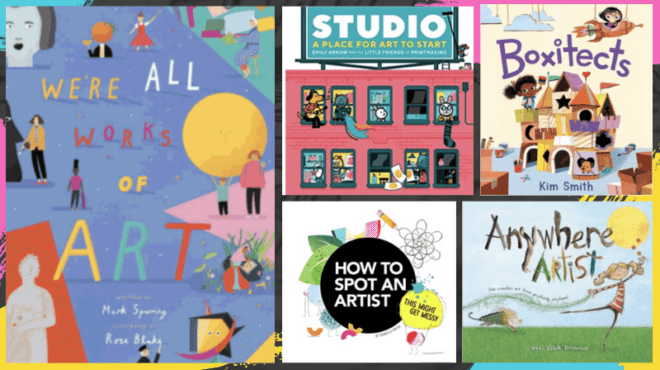 15 Art Books for Kids and Teens to Teach and Inspire!