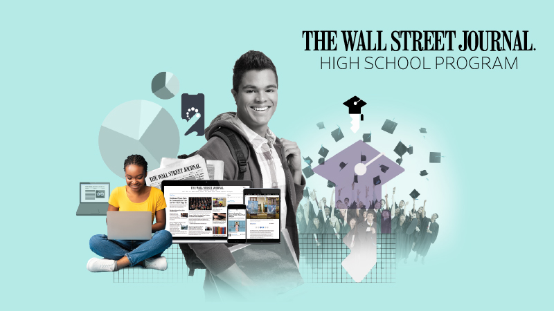 Banner for The Wall Street Journal High School Program