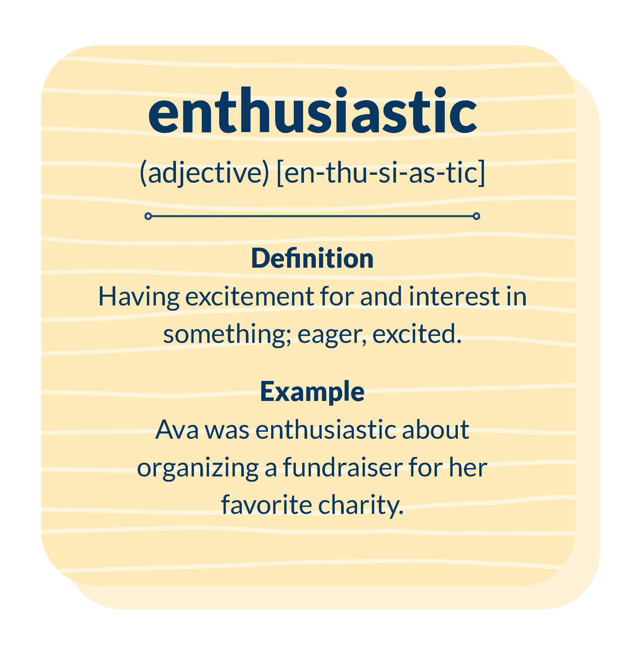 enthusiastic