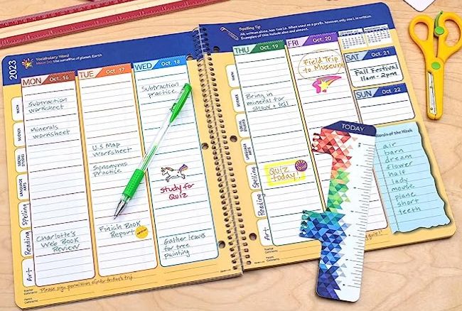 FREE Assignment Planner for Kids and Teens: Fun and Cute!