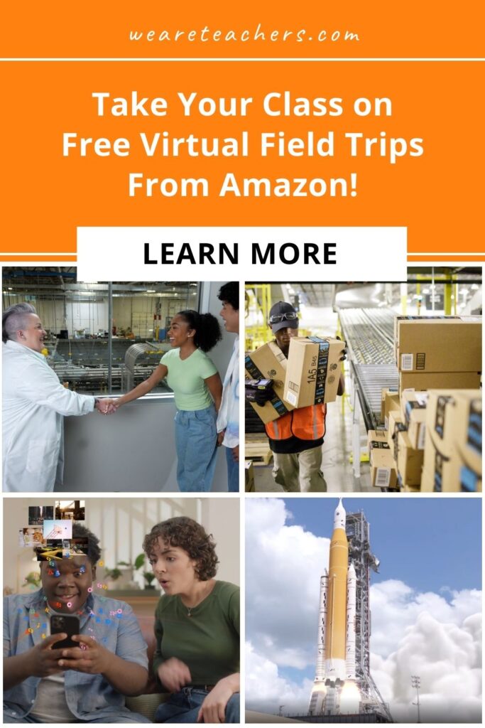 Explore the cloud, learn about space technology, or find out how packages get delivered so quickly with free Amazon virtual field trips!