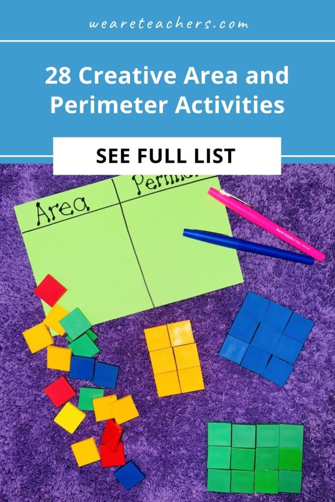 Use these area and perimeter activities to teach students this core geometry skill, with tons of real-world application opportunities.