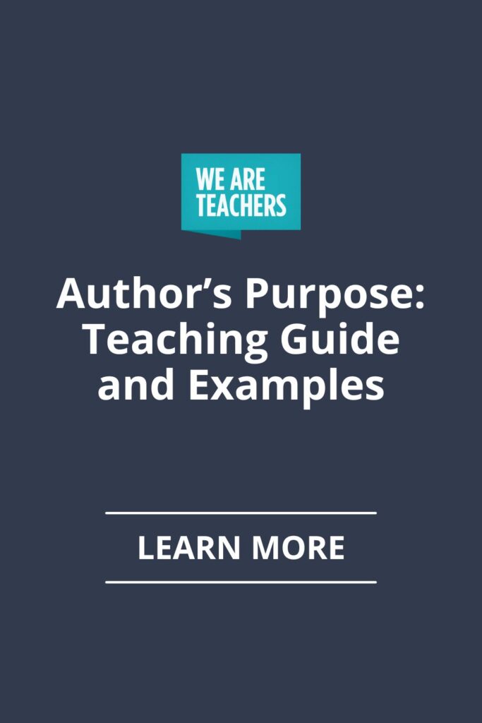 Find helpful teaching methods for author's purpose like the PIE model, plus examples, activities, a video, and free printables!