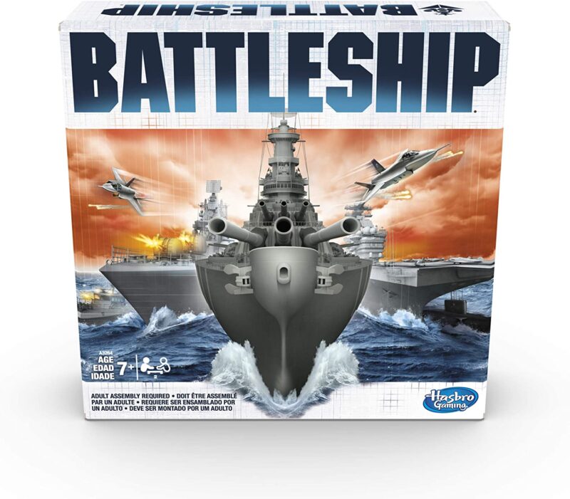 Battleship board game box