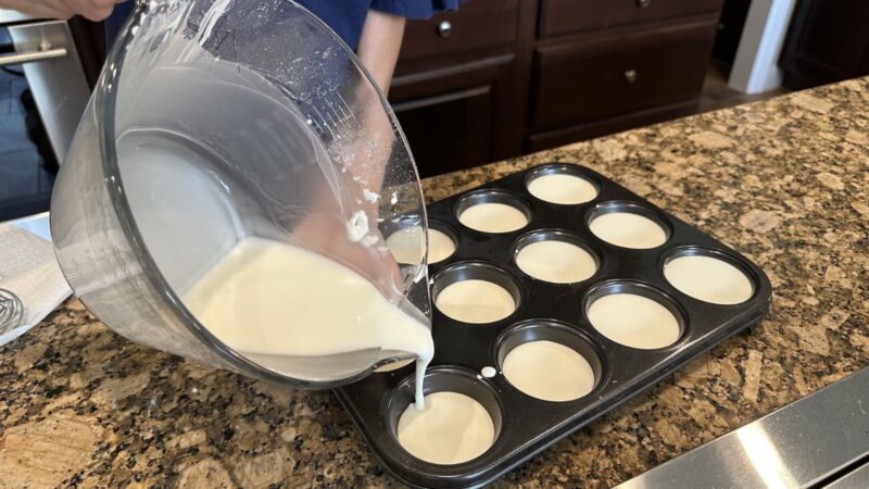 muffin tin sidewalk chalk