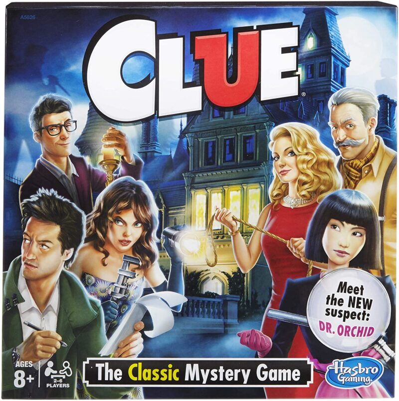 Clue board game box