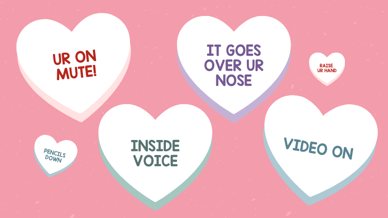 cute candy heart sayings