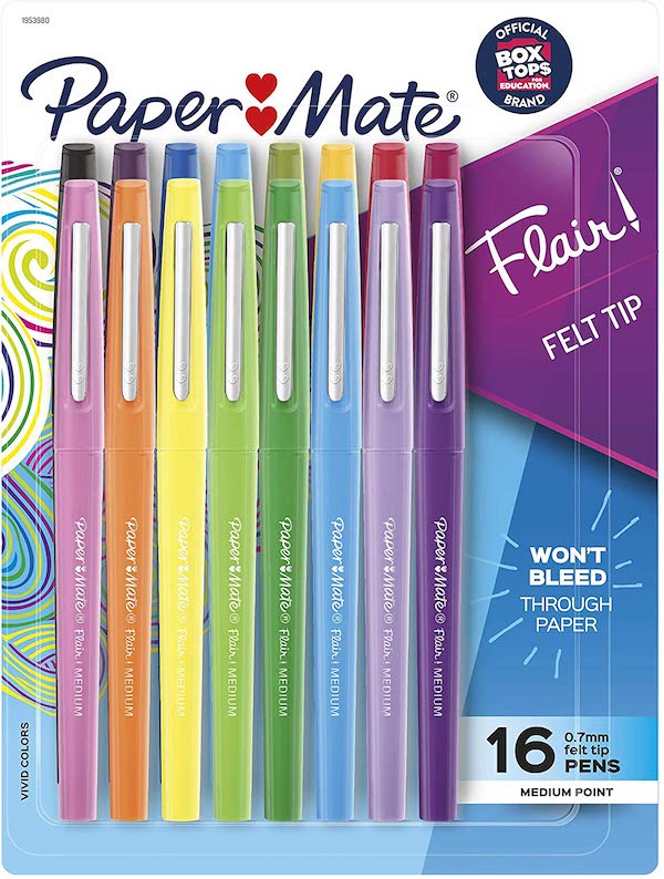 Joe Dombrowski - Flair pens are my teacher MUST HAVE. What