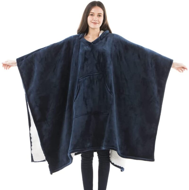 Embrace Winter Break Hibernation with Wearable Blankets for Adults