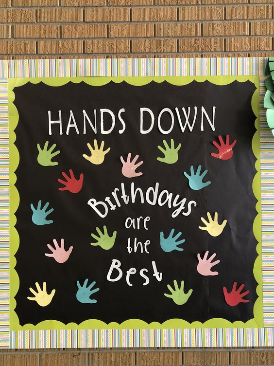 33 Beautiful Birthday Bulletin Board Ideas