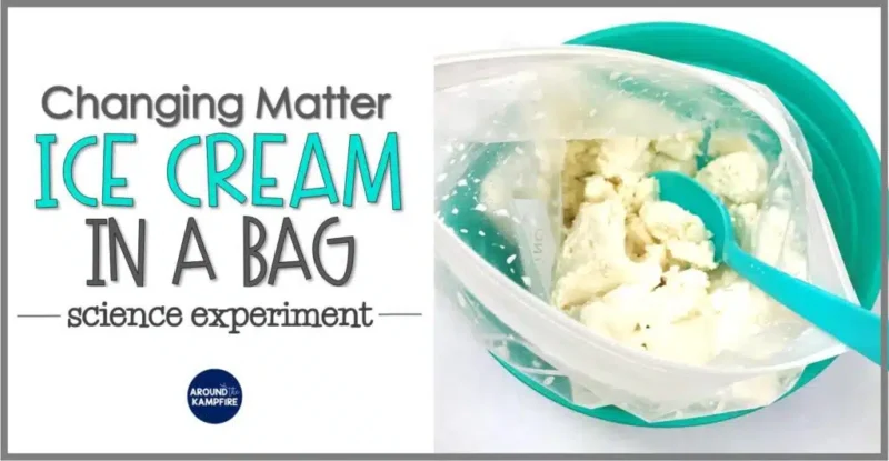 Ice cream in a bag- science projects for 2nd graders