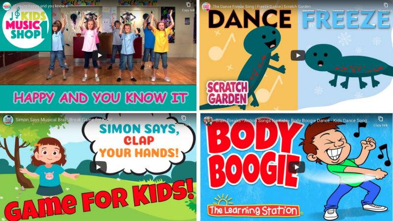 Freeze Dance Song  Dance Songs for Kids & Nursery Rhymes