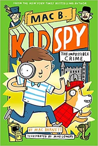 Book cover for Mac B. Kid Spy Book 2