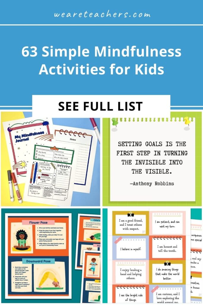 Help students of all ages manage their thoughts and emotions with these easy-to-implement mindfulness activities for kids.