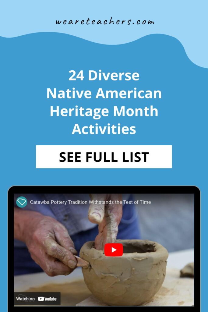 Learn and experience the diversity of Native peoples through these Native American Heritage Month activities.