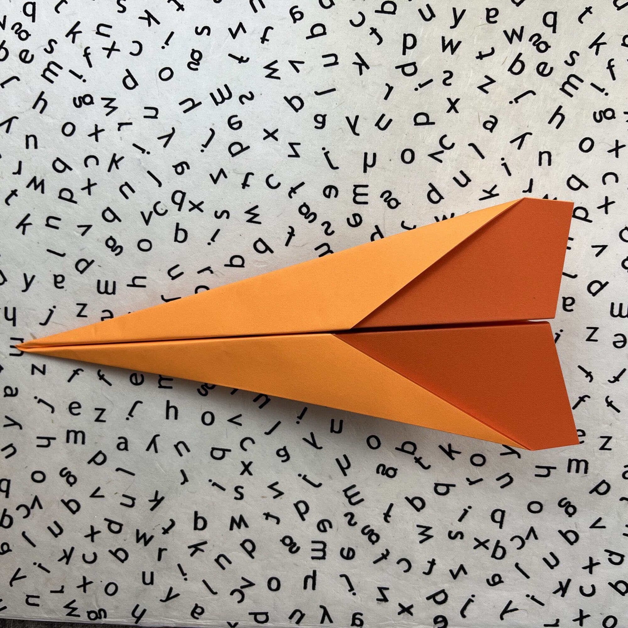 How To Make Paper Airplanes Free Printable Main Matters   Paper Airplane Dart Finished 2000x2000 