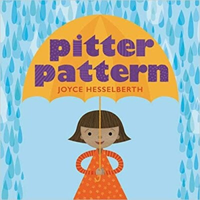 Book cover for Pitter Pattern as an example of math children's books