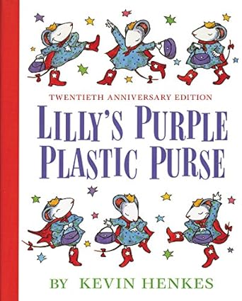 lilly's purple plastic purse book cover 