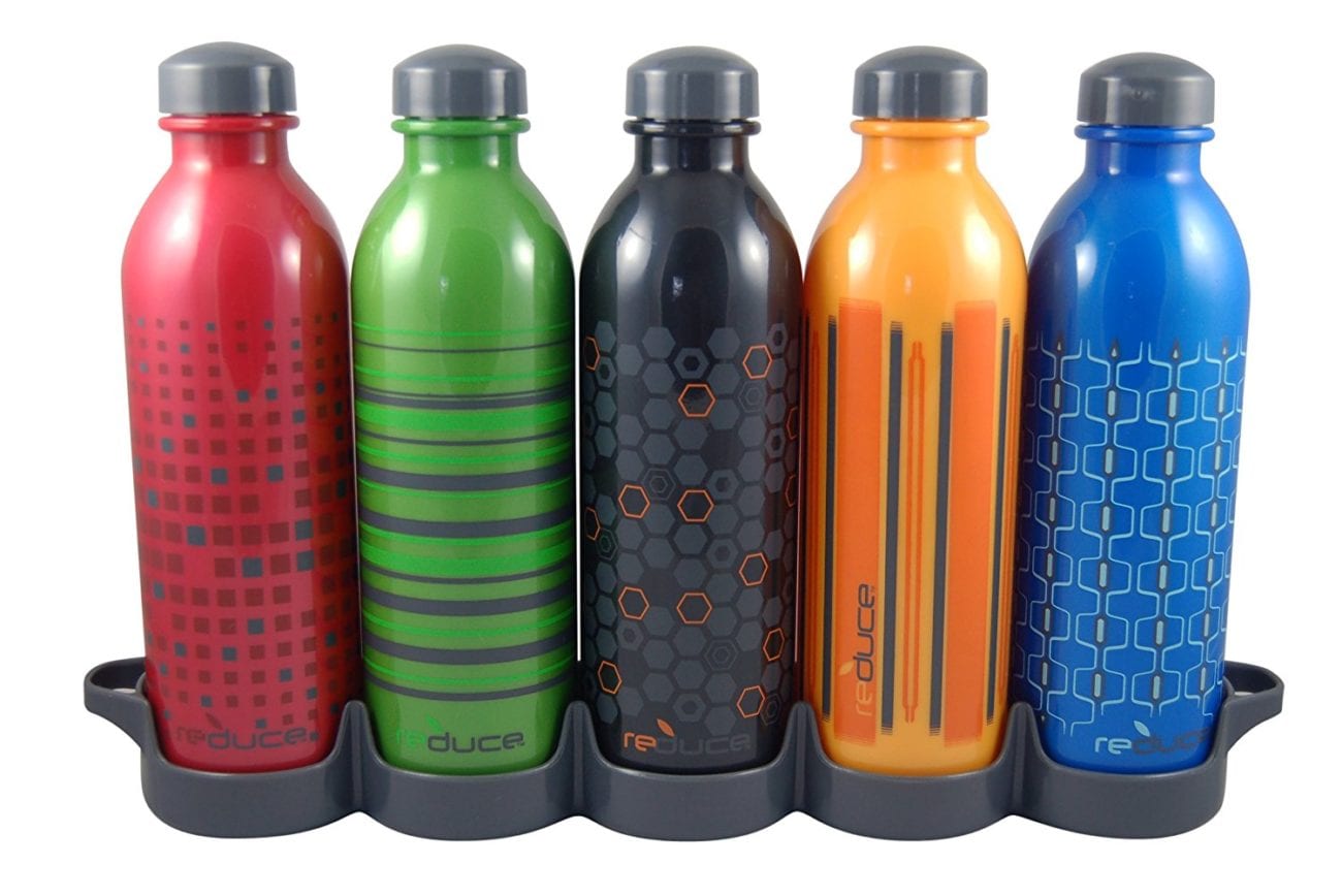 Reduce WaterWeek Kids Reusable Water Bottle Set with Fridge Tray - 5 Flask
