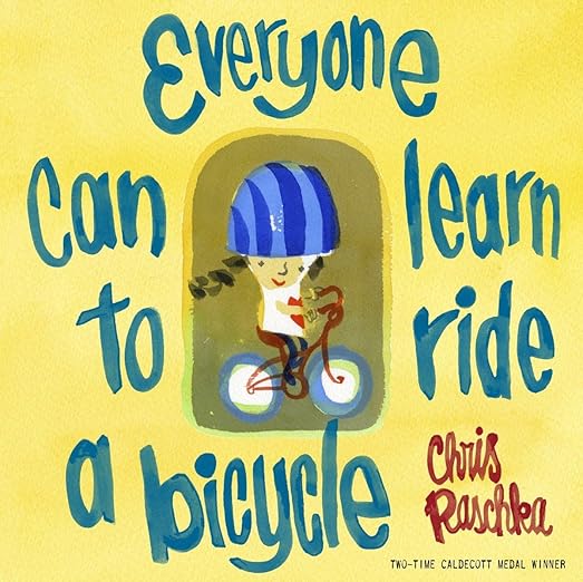 book cover for everyone can learn to ride a bike 