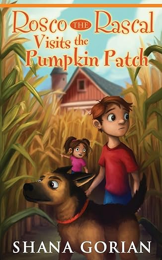 roscoe the rascal visits the pumpkin patch book cover 