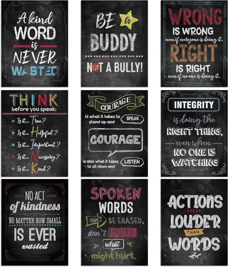 25 Best Anti-Bullying Posters and Incentives Available on Amazon