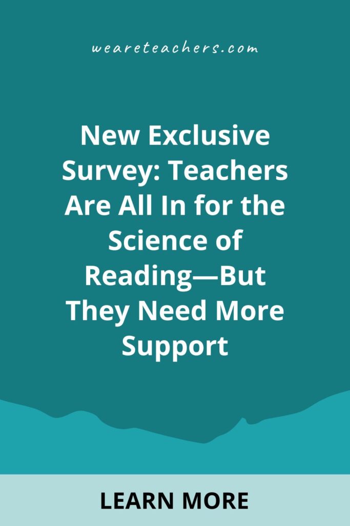 Our exclusive survey shows teachers are onboard with the science of reading but need additional support in implementing it.