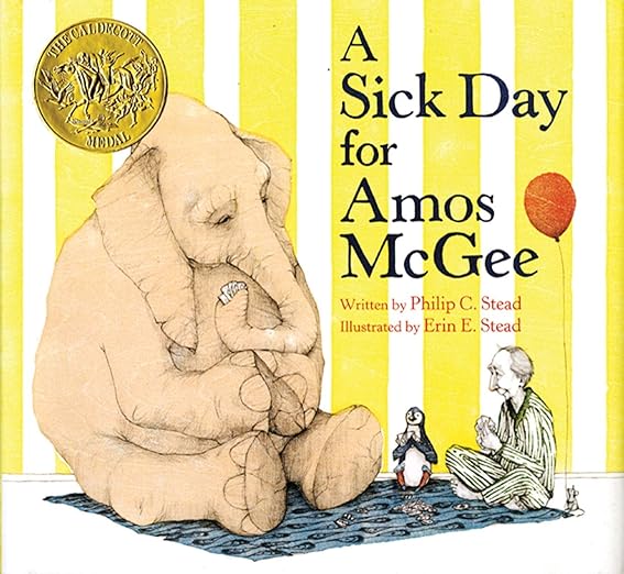 a sick day for amos mcgee book cover 