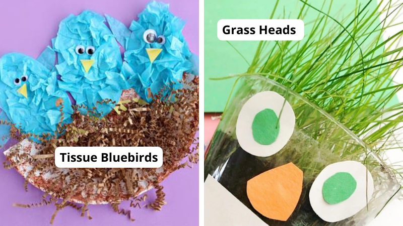 30+ Quick & Easy Spring Crafts for Kids - The Joy of Sharing