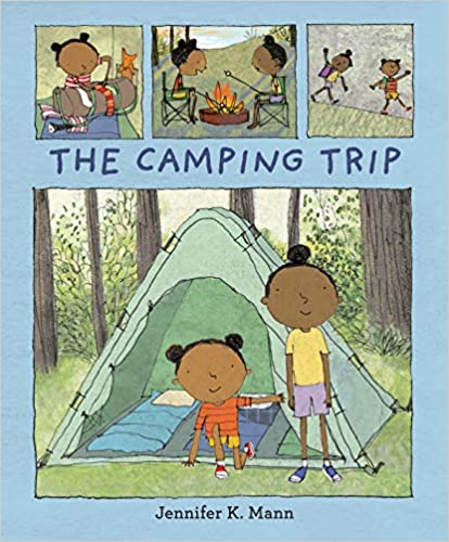 Book cover for The Camping Trip as an example of children's books that teach social skills