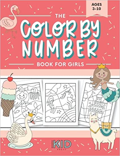 Color By Numbers book For Kids Ages 8-12: Big Fun Colour By Number