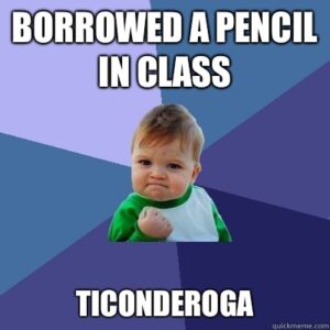 Ticonderoga Pencil Memes That Prove They're the Best