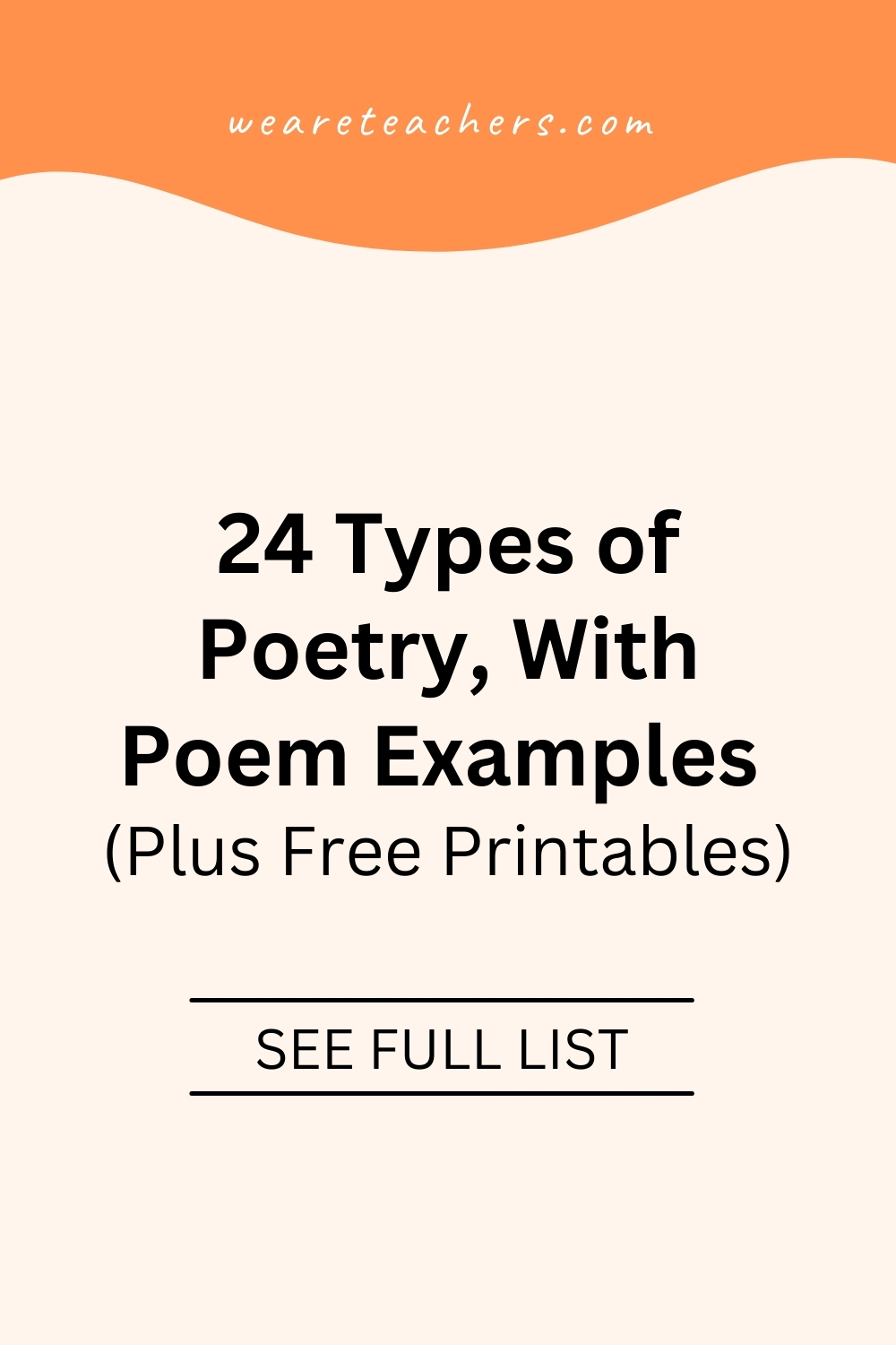 From sonnets to limericks, free verse to haiku, these are the types of poetry students should learn. Plus, get poem examples!