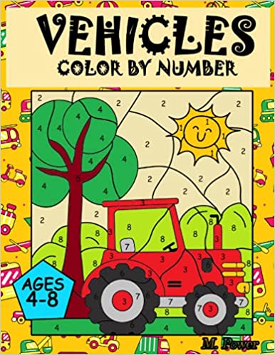 Color By Numbers For Kids Ages 8-12: Dinosaur Coloring Pages For Kids And  Teens | Activity Book