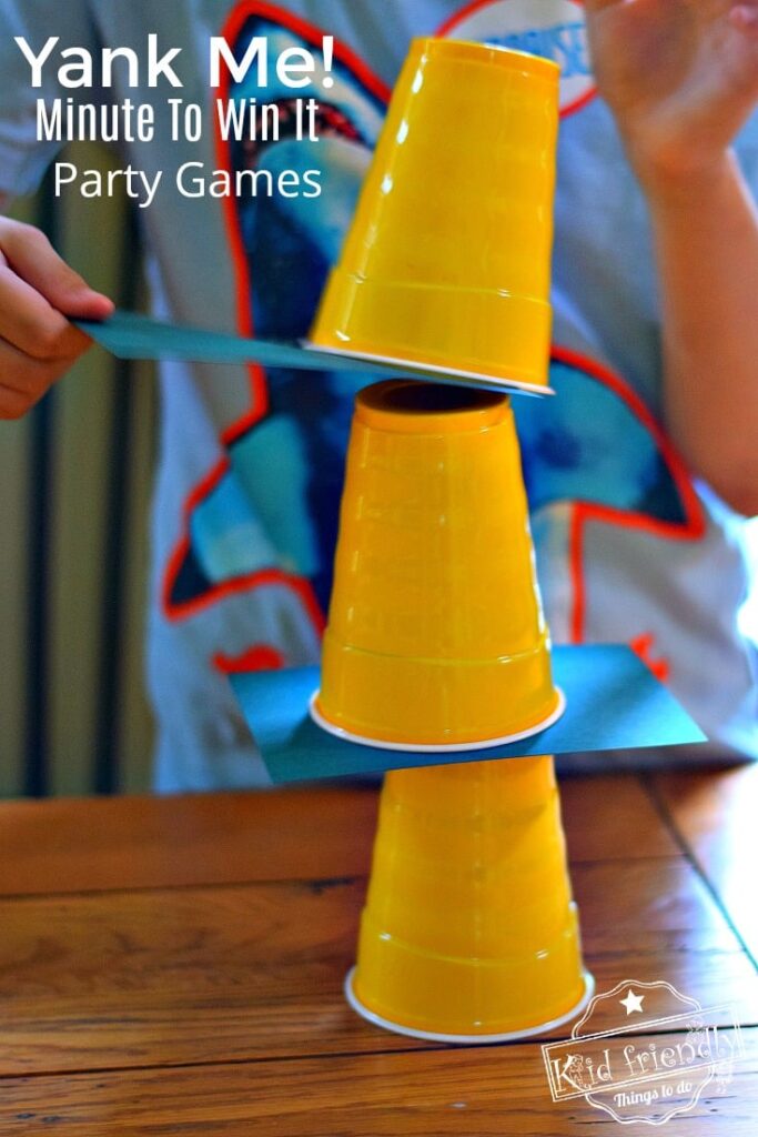 50+ Fun and Easy Minute To Win It Games for Kids of All Ages