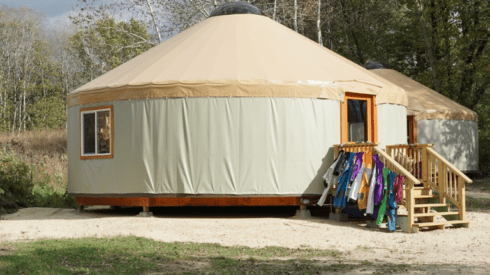 We Teach in Yurt Classrooms Every Single School Day